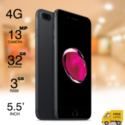 Mione i7S Plus, 4G Dual Sim, Dual Cam, 5.5" IPS, 32GB, Black